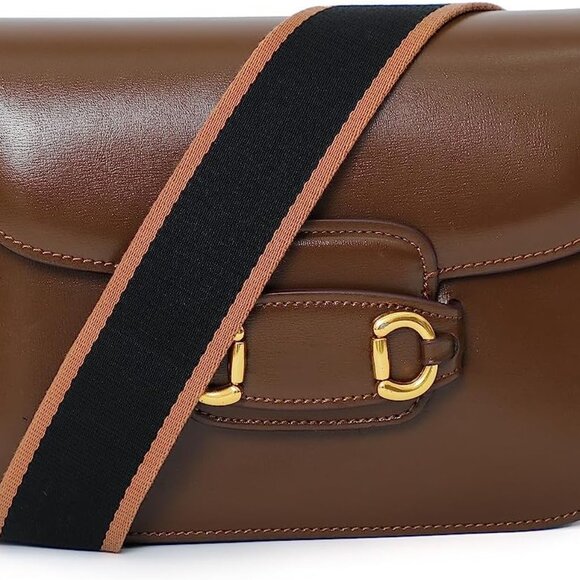 Purse Strap Replacement Crossbody Handbag Adjustable Wide Canvas Leather - Picture 7 of 7